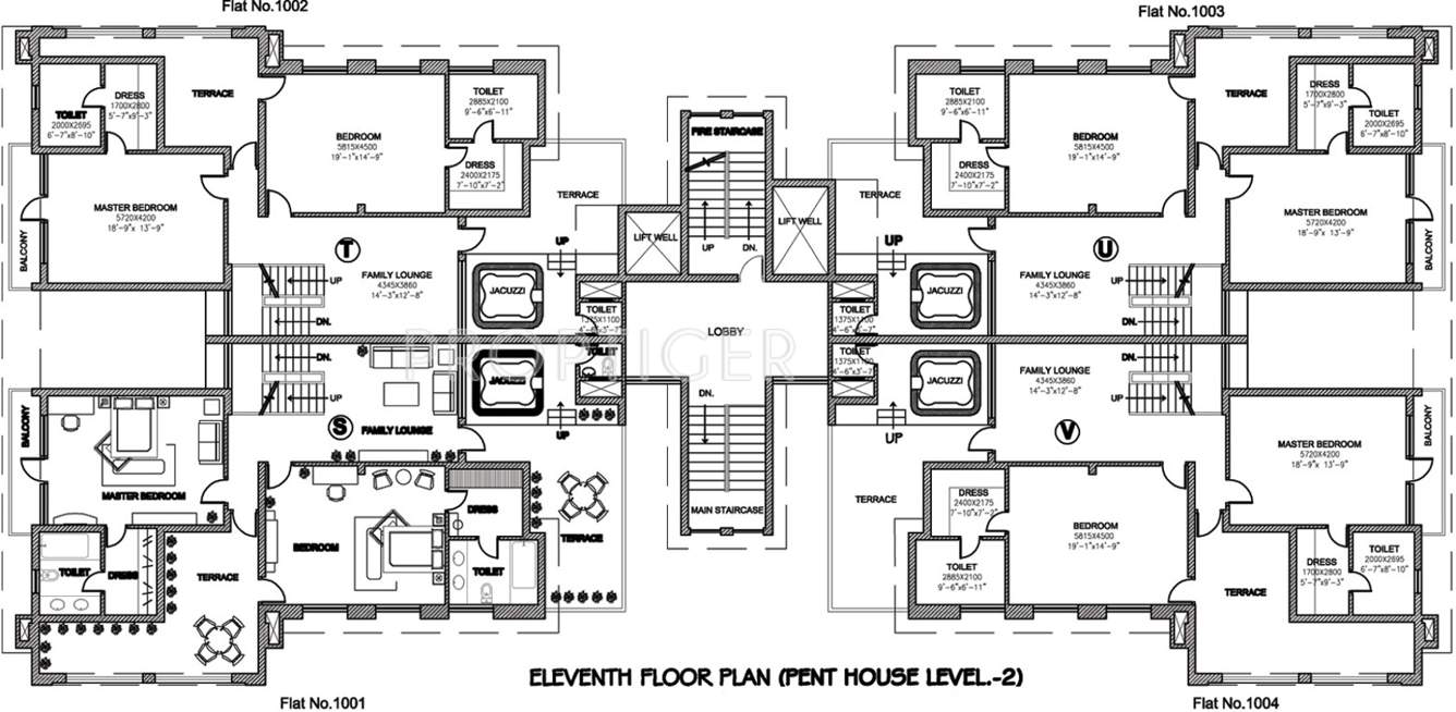 Images for Cluster Plan of Ansal Buildwell Florence Heights