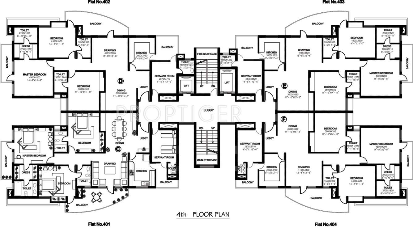 Images for Cluster Plan of Ansal Buildwell Florence Heights