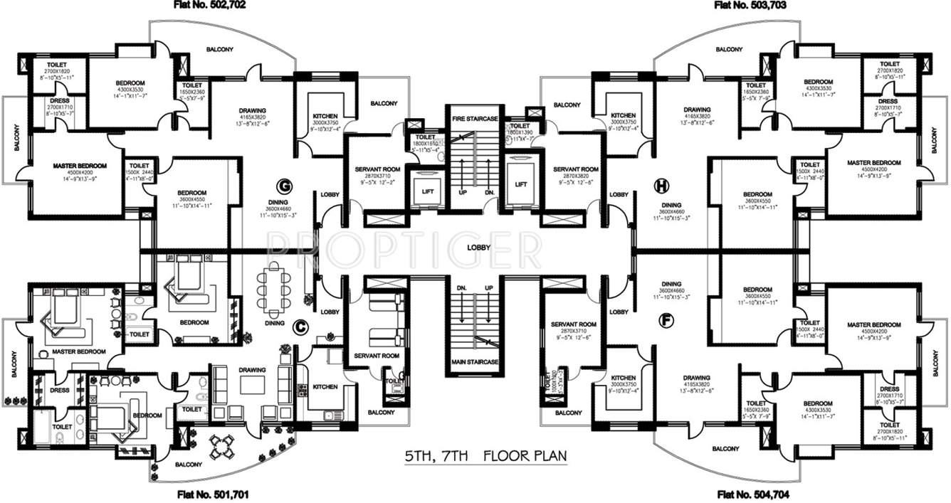 Images for Cluster Plan of Ansal Buildwell Florence Heights