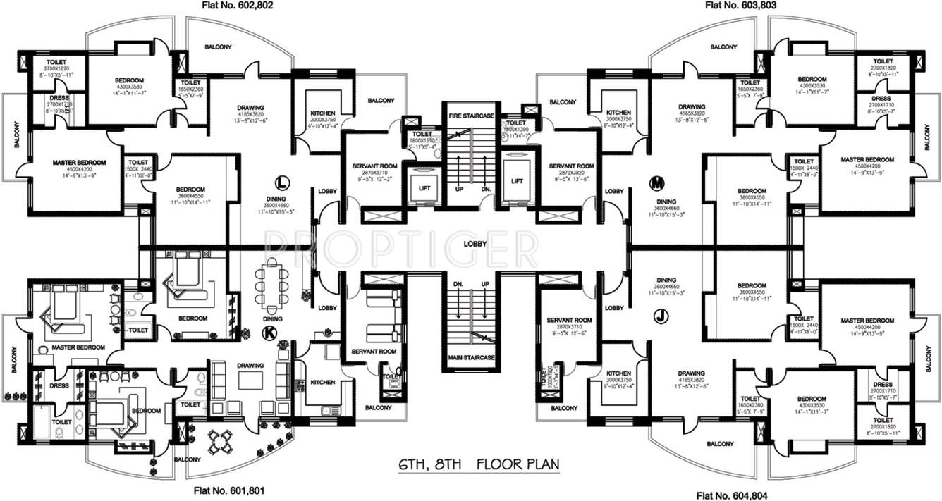 Images for Cluster Plan of Ansal Buildwell Florence Heights