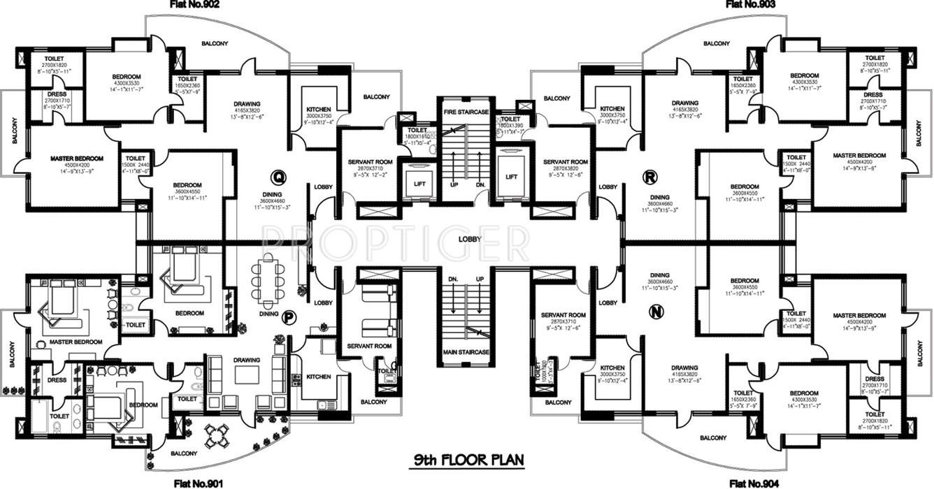 Images for Cluster Plan of Ansal Buildwell Florence Heights