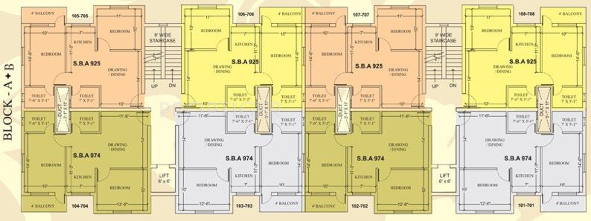 Images for Cluster Plan of Sanjog Bisal Garden