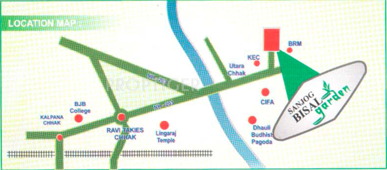 Images for Location Plan of Sanjog Bisal Garden