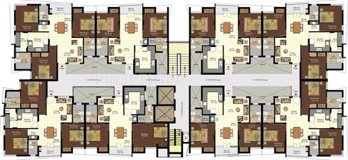 Images for Cluster Plan of Sreerosh Belvedere