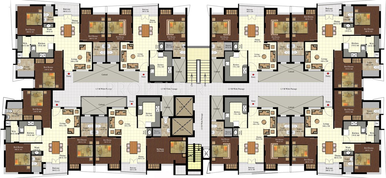 Images for Cluster Plan of Sreerosh Belvedere