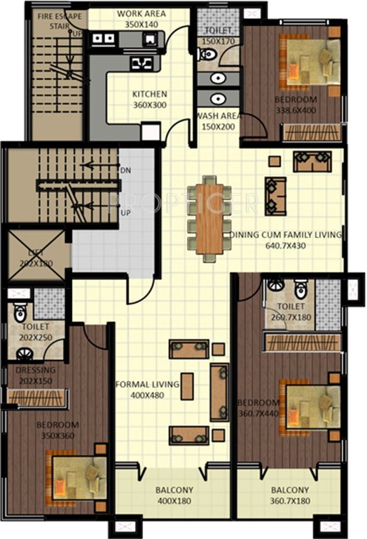 Images for Cluster Plan of Sreerosh Belvedere