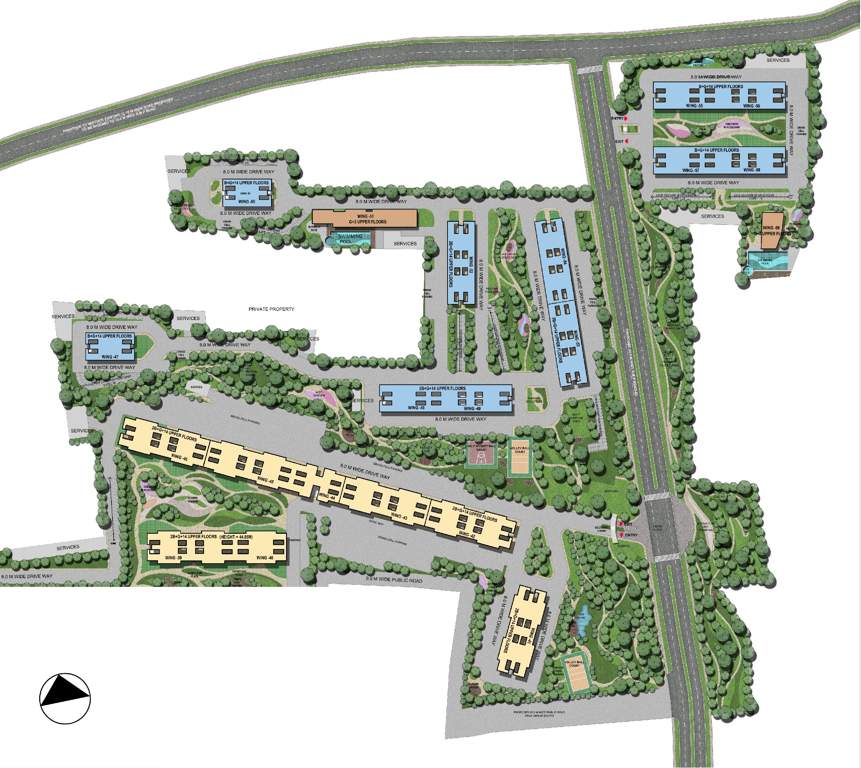  rain forest at dream acres Images for Master Plan of Sobha Rain Forest at Dream Acres