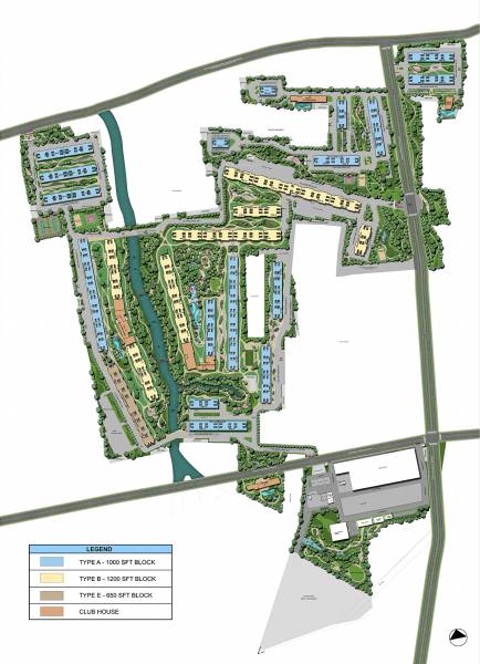 Images for Master Plan of Sobha Rain Forest at Dream Acres