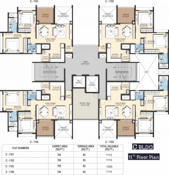 Images for Cluster Plan of Goel Ganga Acropolis
