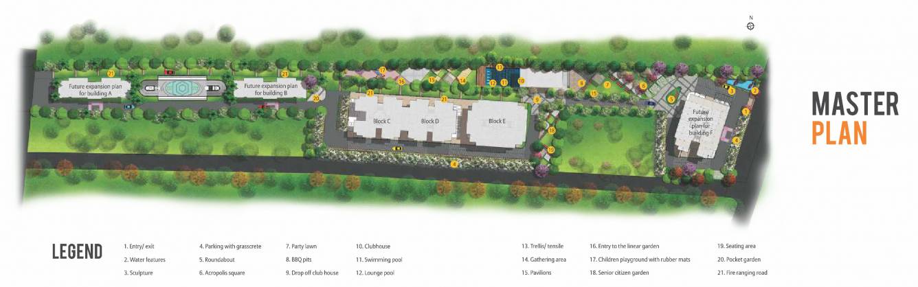 Images for Master Plan of Goel Ganga Acropolis