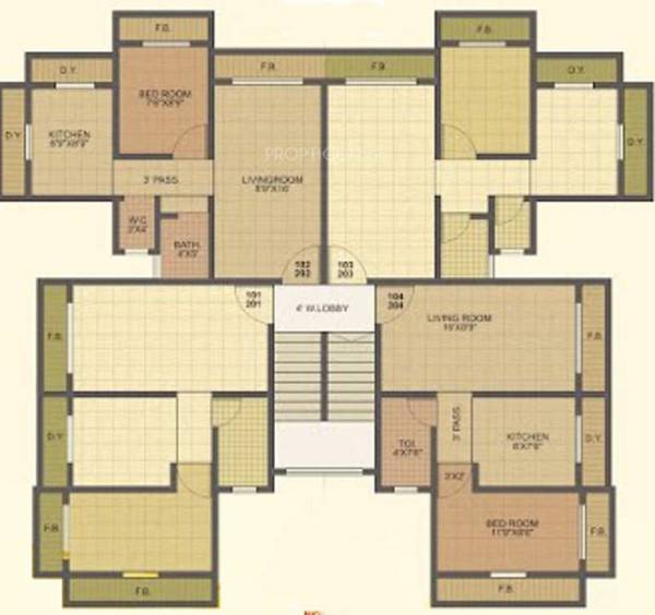 Images for Cluster Plan of Tulsi Nandan