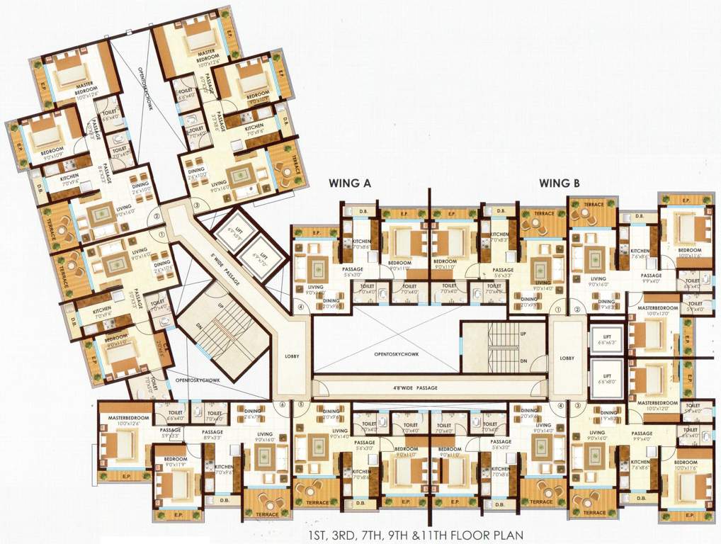  neelkanth shrushti Images for Cluster Plan of Ashapura Neelkanth Shrushti