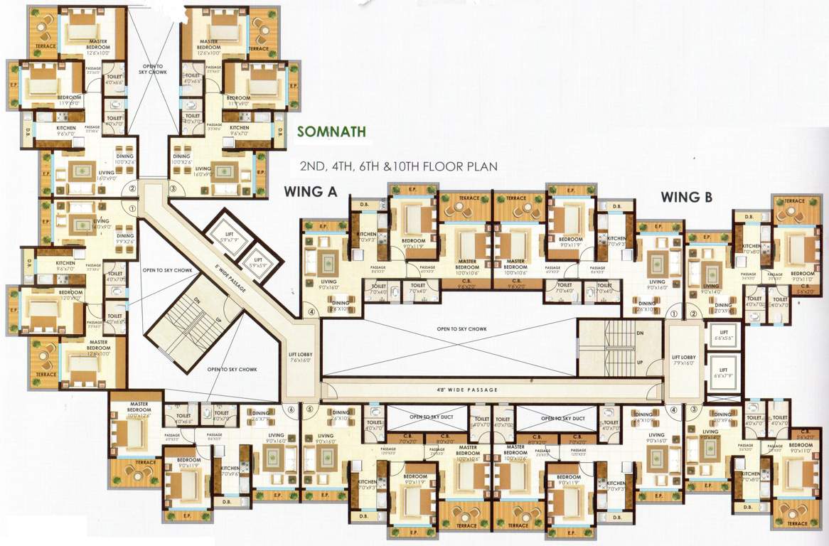 neelkanth shrushti Images for Cluster Plan of Ashapura Neelkanth Shrushti
