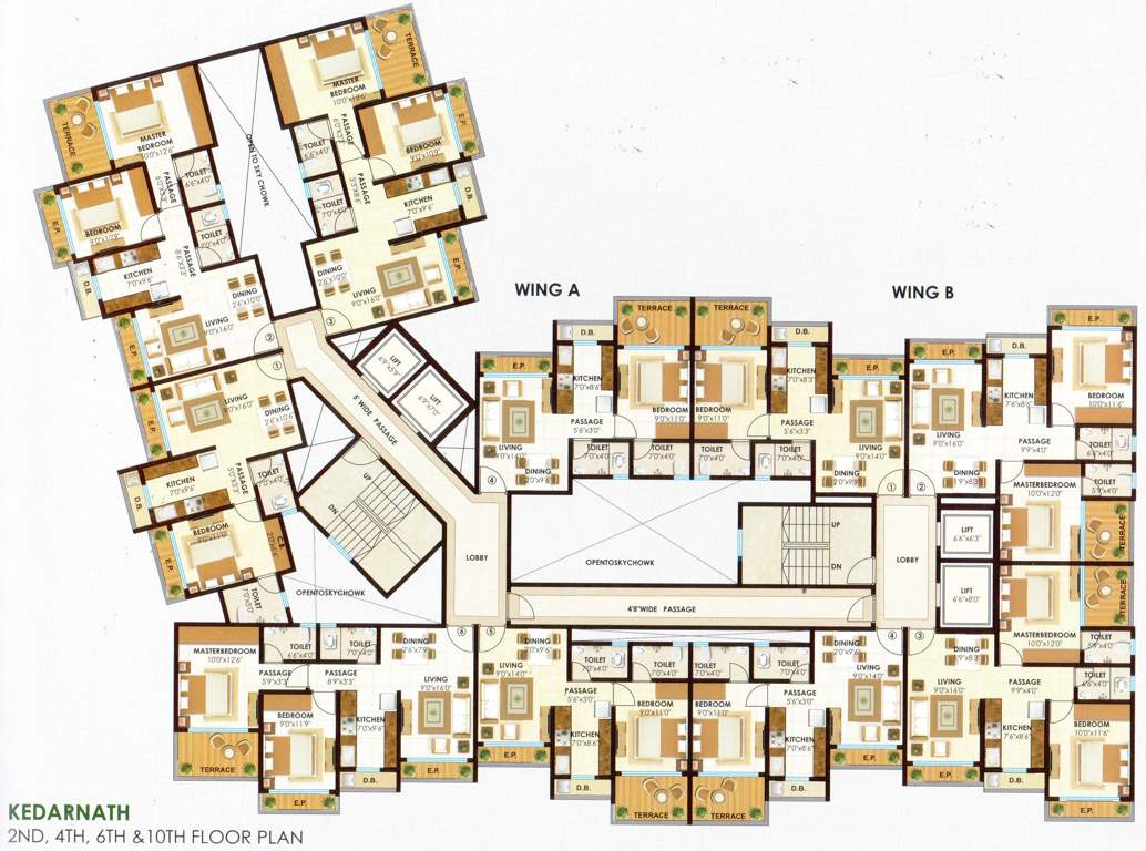  neelkanth shrushti Images for Cluster Plan of Ashapura Neelkanth Shrushti