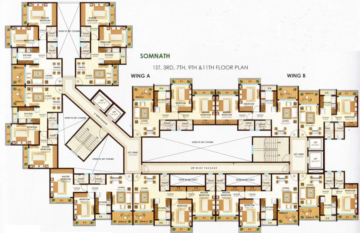  neelkanth shrushti Images for Cluster Plan of Ashapura Neelkanth Shrushti