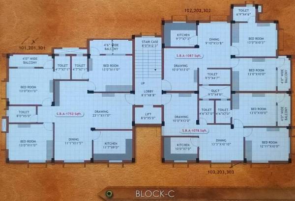 Images for Cluster Plan of SB Kokila Enclave Phase II