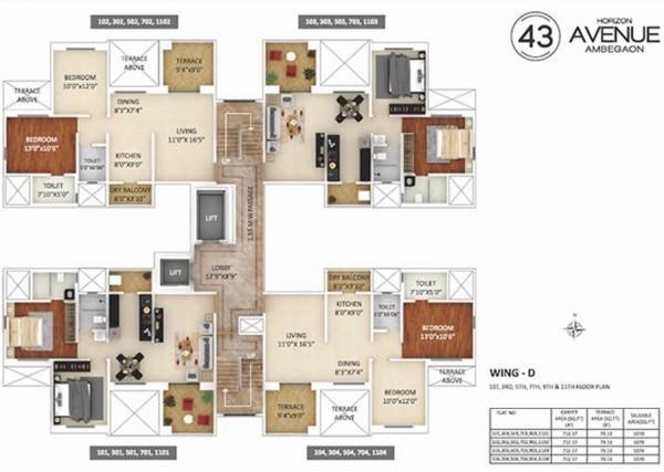 Images for Cluster Plan of Horizon 43 Horizon Avenue