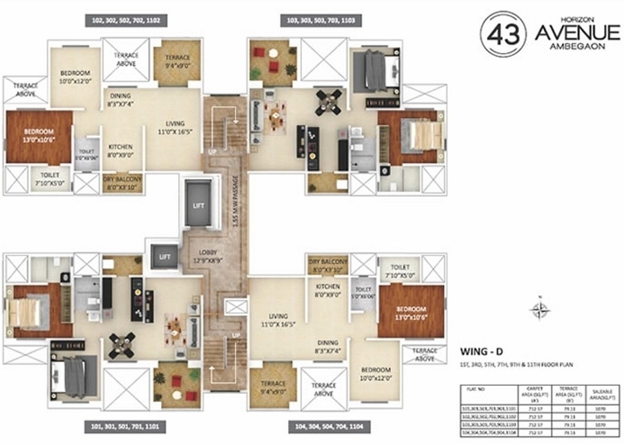 Images for Cluster Plan of Horizon 43 Horizon Avenue