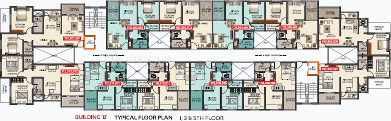 Images for Cluster Plan of Shree Kalp Residency