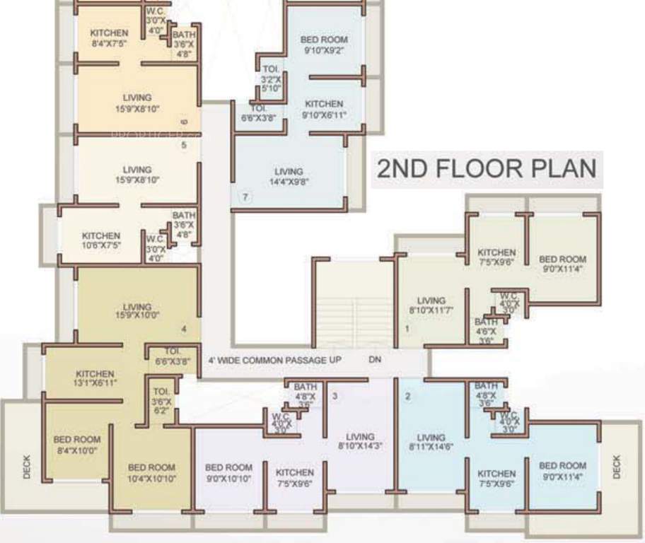 residency Images for Cluster Plan of Dhruv Residency