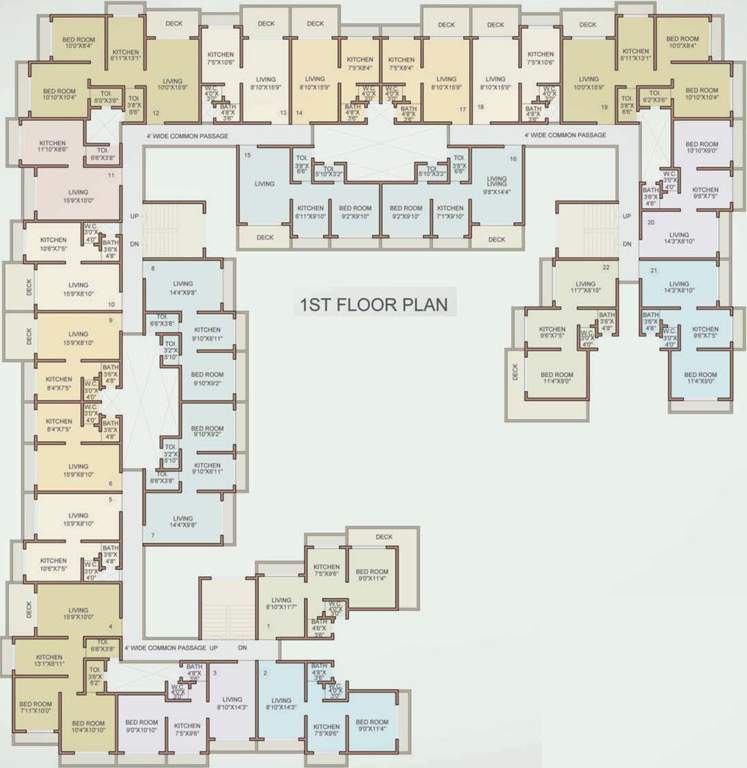 residency Images for Cluster Plan of Dhruv Residency