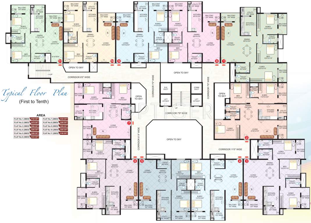 Images for Cluster Plan of Vishwas Sahara Heights