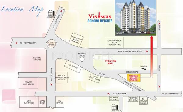 Images for Location Plan of Vishwas Sahara Heights