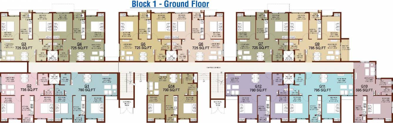 Images for Cluster Plan of Arun Atana