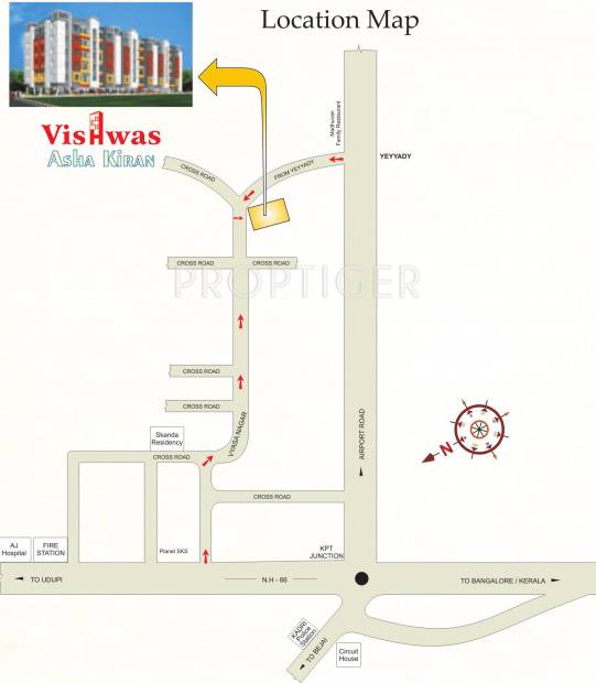 Images for Location Plan of Vishwas Asha Kiran