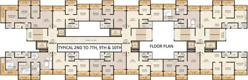 Images for Cluster Plan of Aadinath Royal Flora