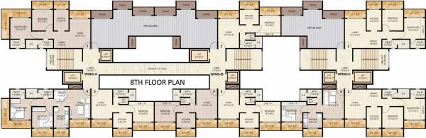 Images for Cluster Plan of Aadinath Royal Flora