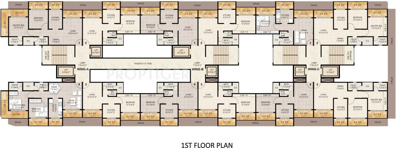 Images for Cluster Plan of Aadinath Royal Flora