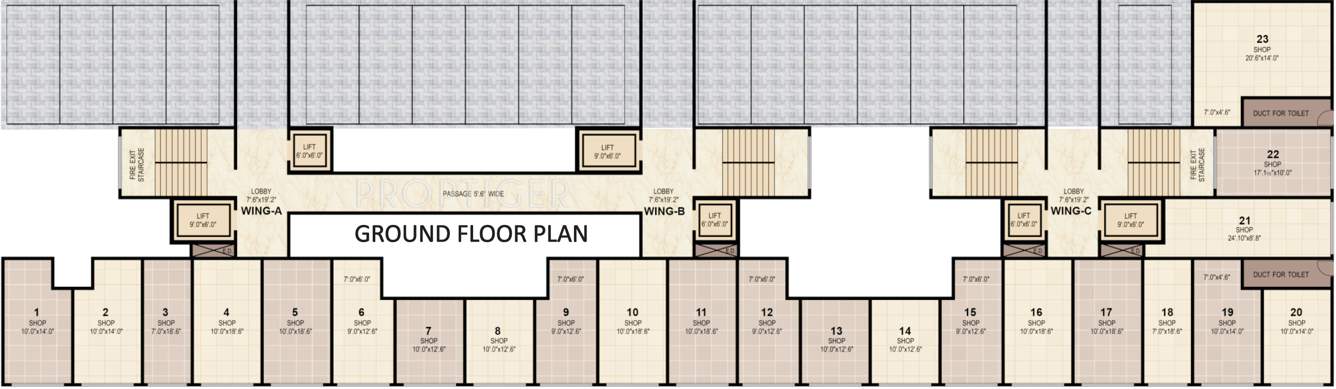 Images for Cluster Plan of Aadinath Royal Flora