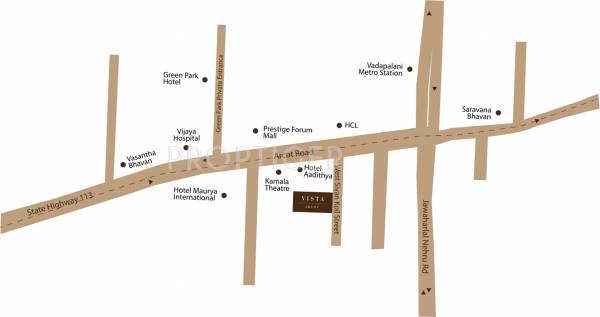 Images for Location Plan of Vista Spaces Arcot