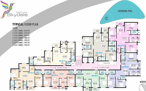 Images for Cluster Plan of Westline Skydale
