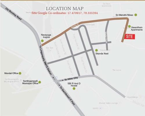 Images for Location Plan of Shubham Builders and Developers Blooms
