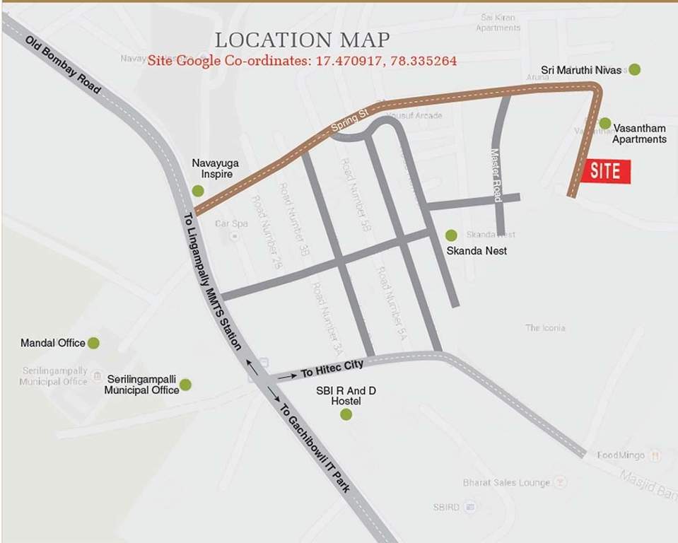 Images for Location Plan of Shubham Builders and Developers Blooms