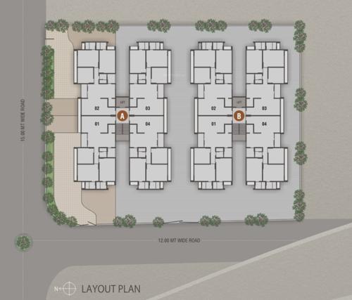  garnet Images for Cluster Plan of Ratnam Garnet