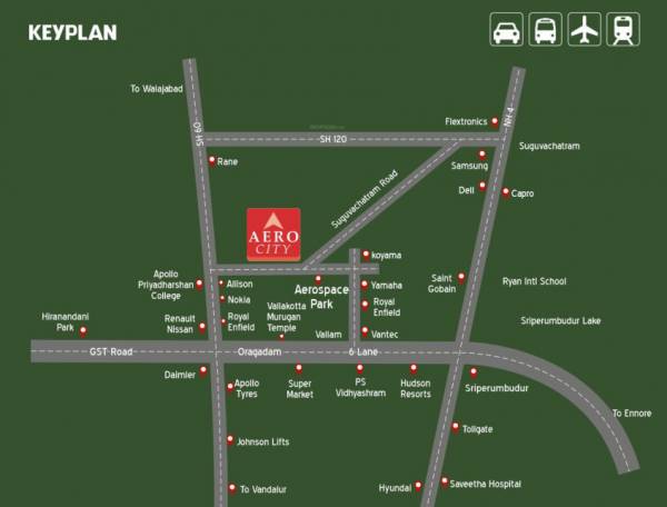  aero-city Location Plan