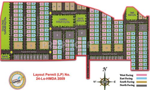 Images for Layout Plan of Sri Jagathswapna Elight Enclave