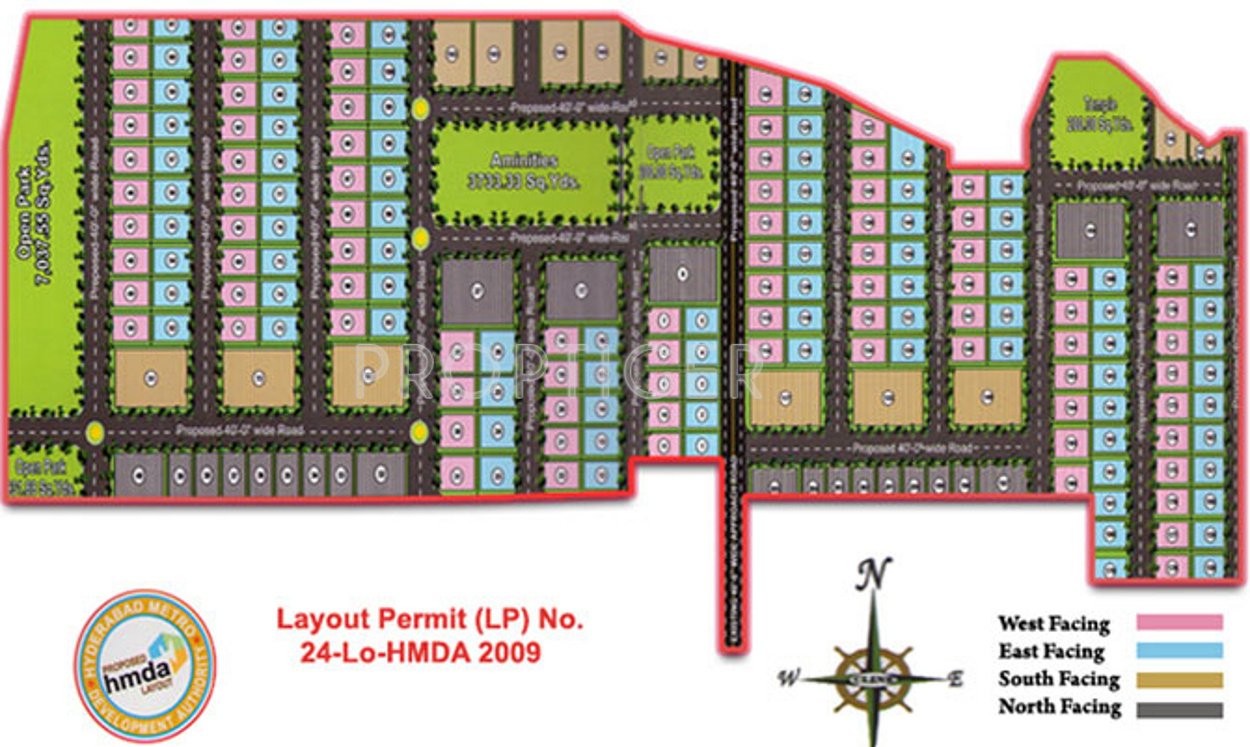 Images for Layout Plan of Sri Jagathswapna Elight Enclave