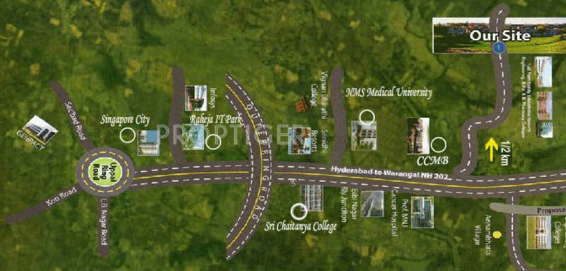 Images for Location Plan of Sri Jagathswapna Elight Enclave
