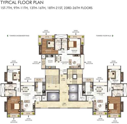 Images for Cluster Plan of Dedhia Builders And Developers Elcanto