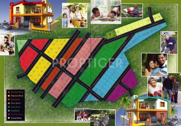 mansani sai-krishna-enclave Layout Plan