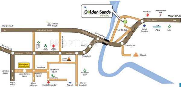 Images for Location Plan of Kapis Golden Sands