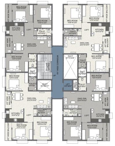 Images for Cluster Plan of Shree Annpurna Adinath