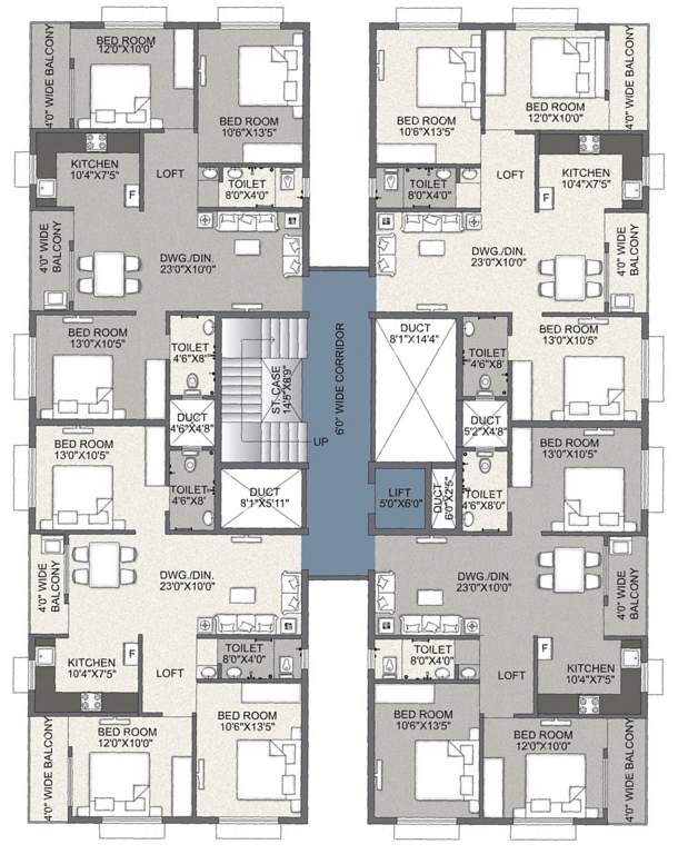 Images for Cluster Plan of Shree Annpurna Adinath