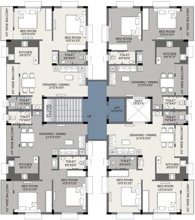 Images for Cluster Plan of Shree Annpurna Adinath
