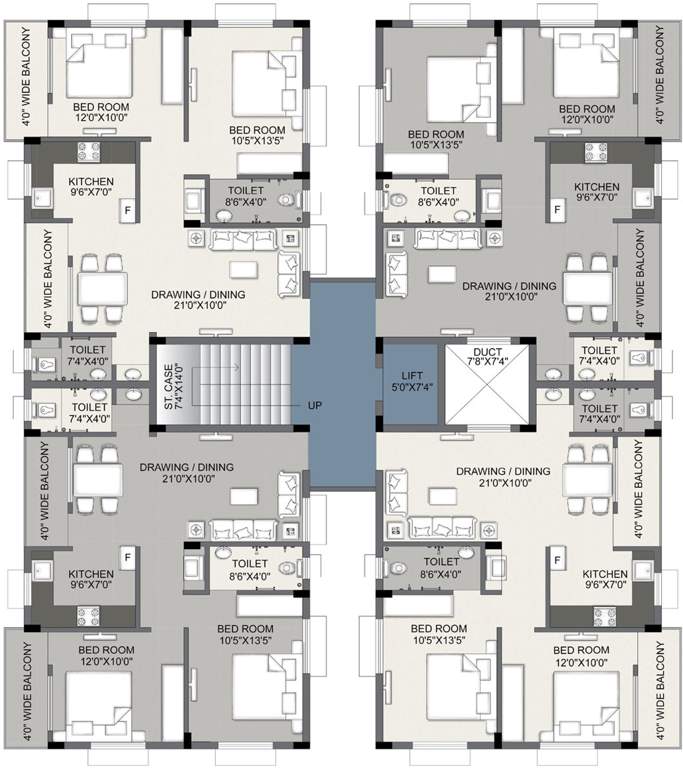 Images for Cluster Plan of Shree Annpurna Adinath