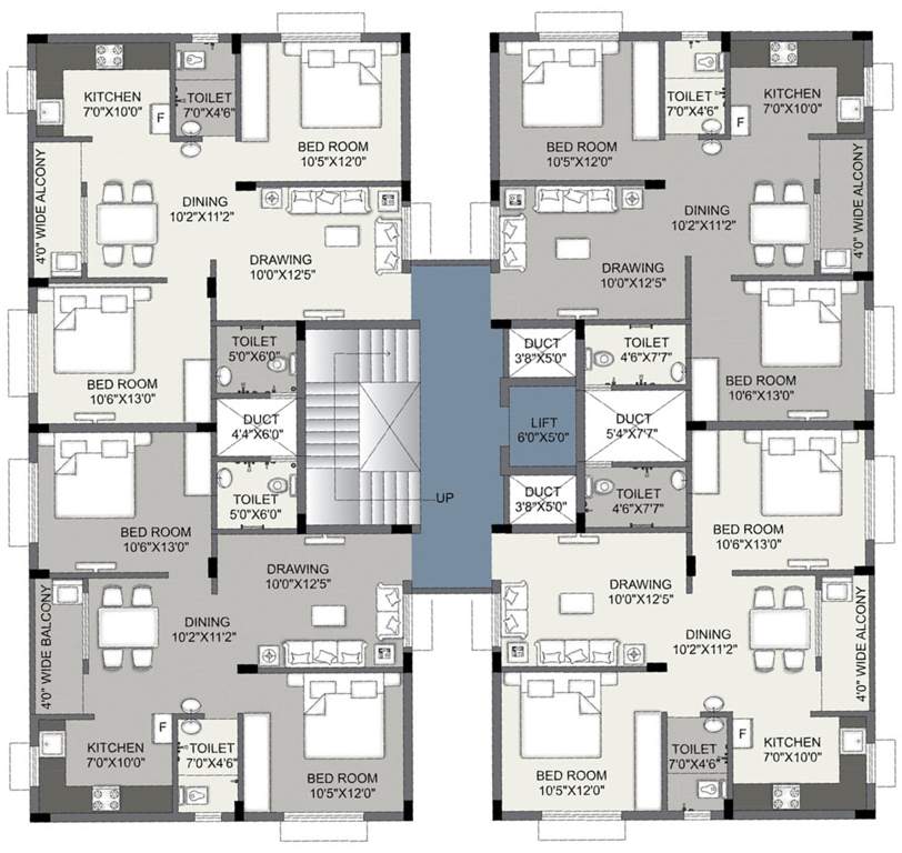 Images for Cluster Plan of Shree Annpurna Adinath